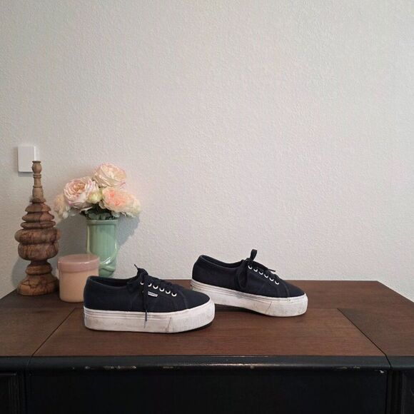 Superga 2790 Platform Wedge Sz 40 (US-9) - Picture 3 of 7